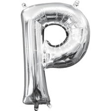 MINI LETTER P SILVER